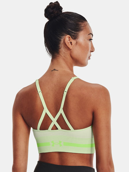 Under Armour Dámská podprsenka Under Armour UA Seamless Low Long Htr Bra