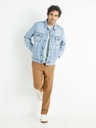 Celio Hnědé pánské kalhoty Celio 24H Bocal