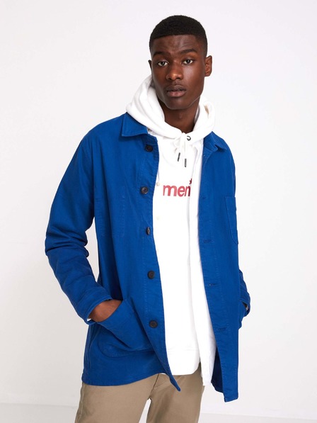 Celio Modrá pánská lehká bunda s kapsami Celio Muse