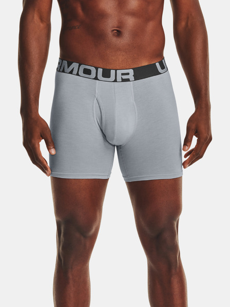 Under Armour Pánské boxerky Under Armour UA Charged Cotton 6in (3ks)