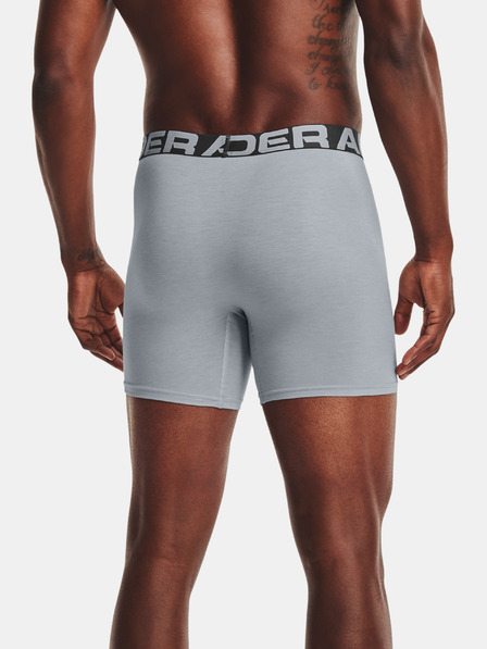 Under Armour Pánské boxerky Under Armour UA Charged Cotton 6in (3ks)