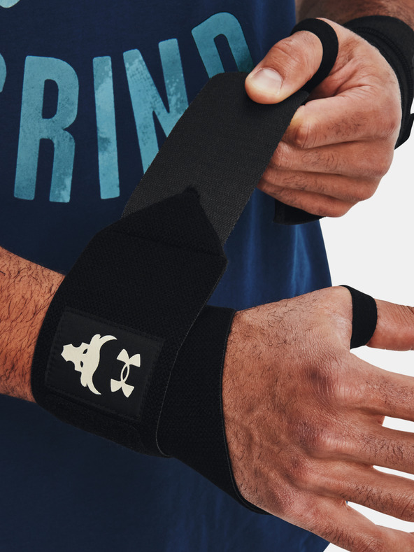 Under Armour Unisexové popruhy na zápěstí Under Armour UA Project Rock Wrist Wra