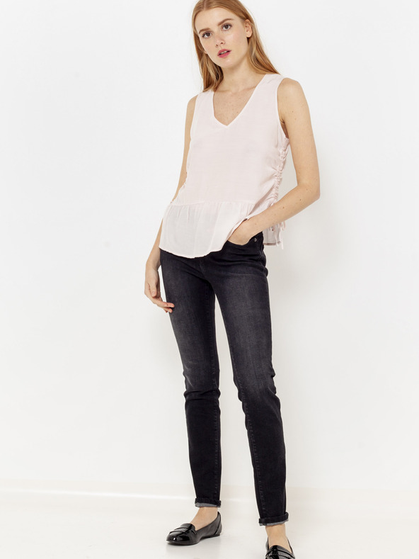 CAMAIEU Světle růžová halenka CAMAIEU