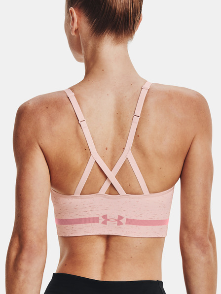 Under Armour Dámská podprsenka Under Armour UA Seamless Low Long Htr Bra