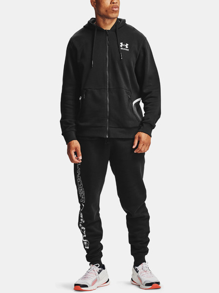 Under Armour Pánská mikina Under Armour Rival Fleece AMP FZ HD
