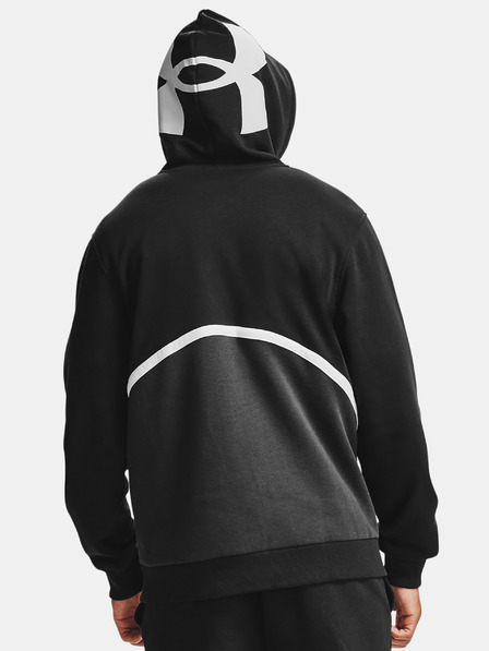 Under Armour Pánská mikina Under Armour Rival Fleece AMP FZ HD