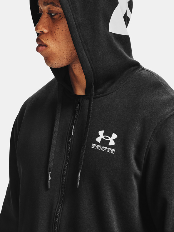 Under Armour Pánská mikina Under Armour Rival Fleece AMP FZ HD