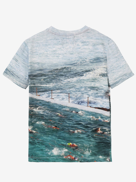 Desigual Modré klučičí tričko Desigual TS Julio