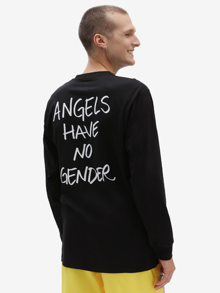 Vans Černé pánské tričko s potiskem VANS Pride