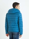 Celio Modrá pánská lehká prošívaná bunda Celio