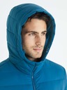 Celio Modrá pánská lehká prošívaná bunda Celio