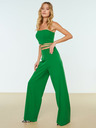 Trendyol Zelený crop top Trendyol
