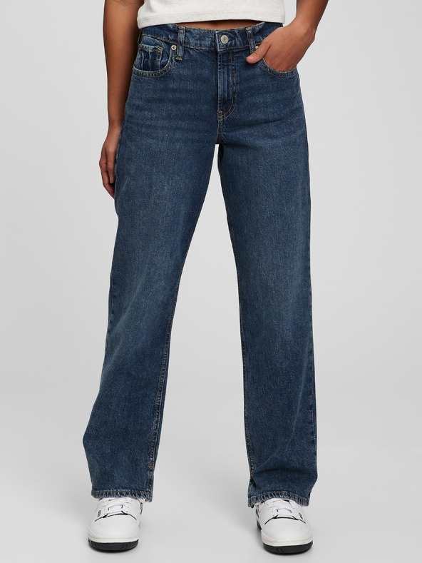 GAP Dětské džíny mid rise '90s loose GAP