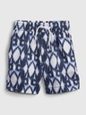 GAP Baby lněné vzorované kraťasy GAP