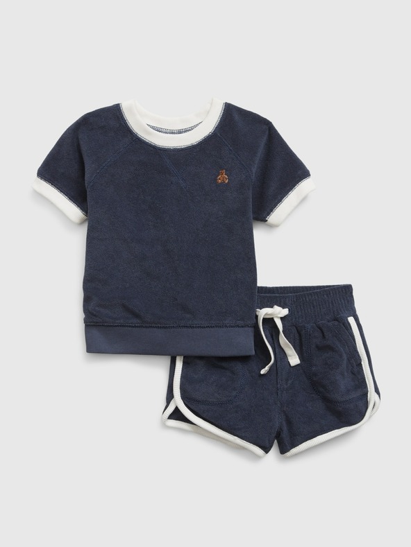 GAP Baby froté set tričko a kraťasy GAP