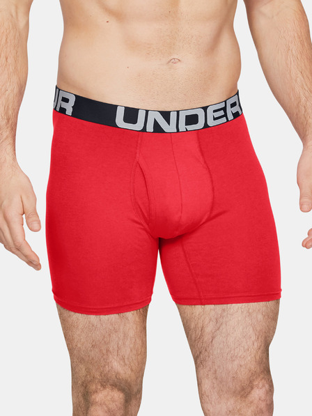 Under Armour Pánské boxerky Under Armour Charged Cotton 6in (3ks)