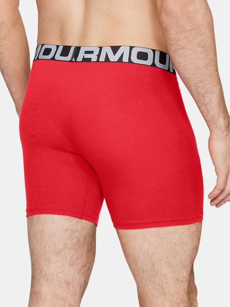 Under Armour Pánské boxerky Under Armour Charged Cotton 6in (3ks)