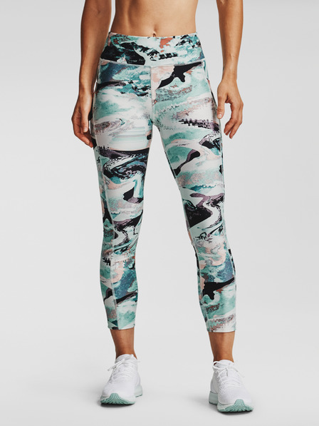 Under Armour Dámské kompresní legíny Under Armour HG Armour Prt Ankle Crop