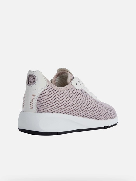 Geox Bílo-růžové dámské tenisky Geox Aerantis