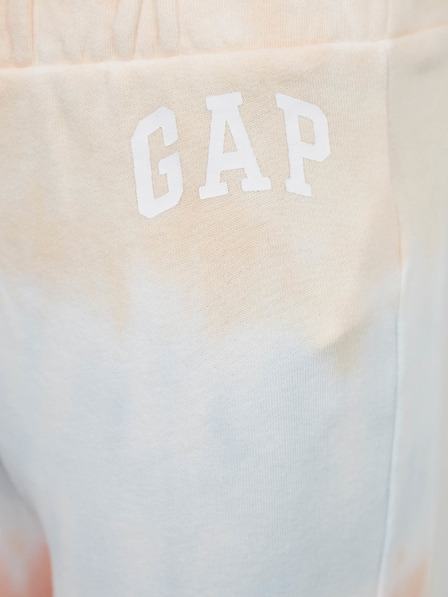 GAP Dětské batikované tepláky s logem GAP