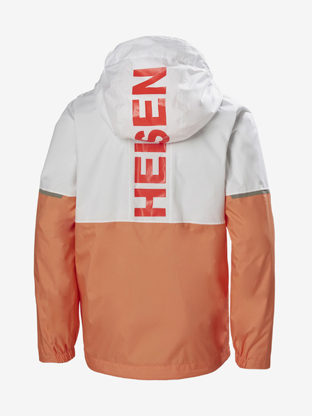 Helly Hansen Bílo-meruňková holčičí lehká bunda HELLY HANSEN