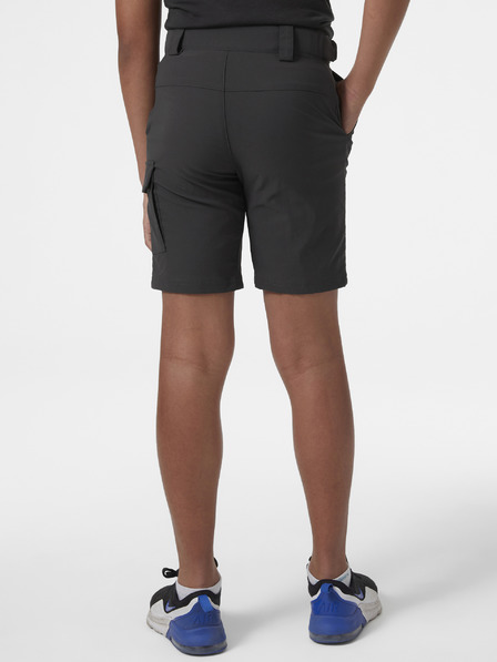 Helly Hansen Tmavě šedé klučičí kraťasy HELLY HANSEN