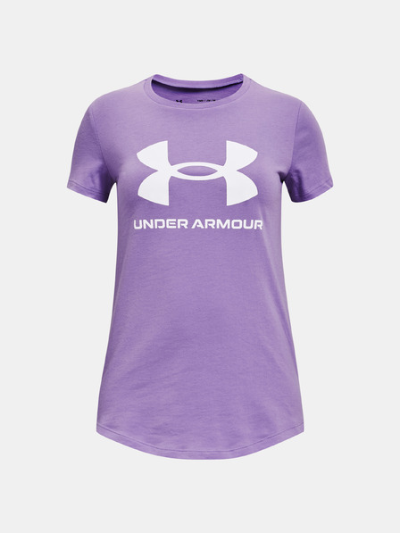 Under Armour Dívčí tričko Under Armour UA SPORTSTYLE LOGO SS