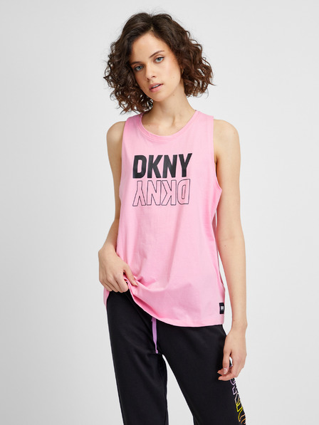 DKNY Růžové dámské tílko DKNY