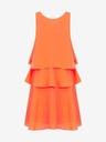 Armani Exchange Oranžové šaty Armani Exchange