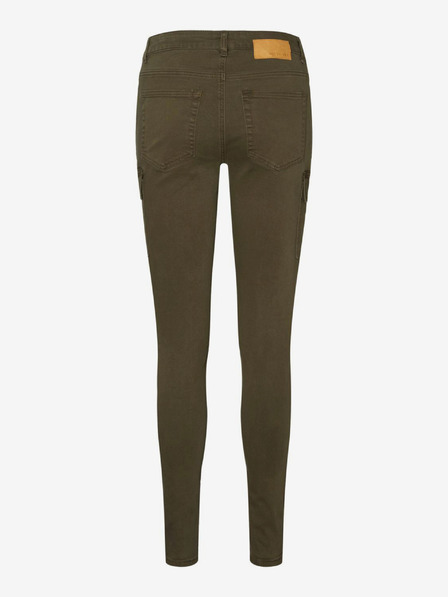 Noisy May Khaki skinny fit kalhoty Noisy May Lucy
