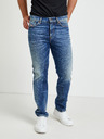 Diesel Modré pánské slim fit džíny s vyšisovaným efektem Diesel Fining
