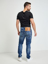 Diesel Modré pánské slim fit džíny s vyšisovaným efektem Diesel Fining