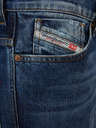 Diesel Modré pánské slim fit džíny s vyšisovaným efektem Diesel Fining