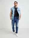 Diesel Modré pánské slim fit džíny s vyšisovaným efektem Diesel Fining