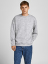 Jack & Jones Světle šedá žíhaná mikina Jack & Jones Brink