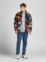 Jack & Jones Světle šedá žíhaná mikina Jack & Jones Brink