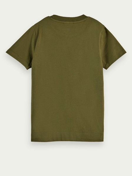 Scotch & Soda Khaki klučičí tričko Scotch & Soda