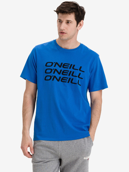 O'Neill Modré pánské tričko O'Neill Triple Stack