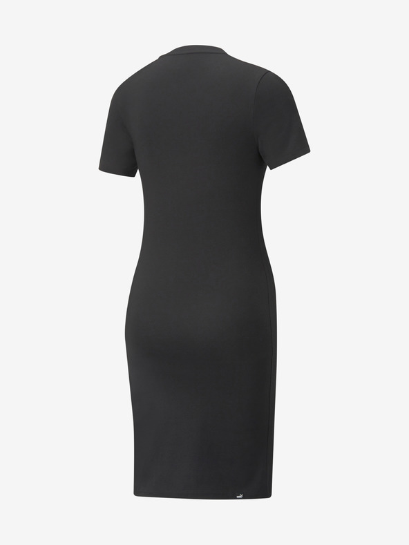 Puma Černé dámské šaty s potiskem Puma