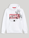 Celio Bílá pánská mikina s potiskem Celio Captain America