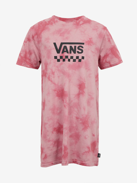 Vans Růžové holčičí batikované šaty VANS Cloud Wash
