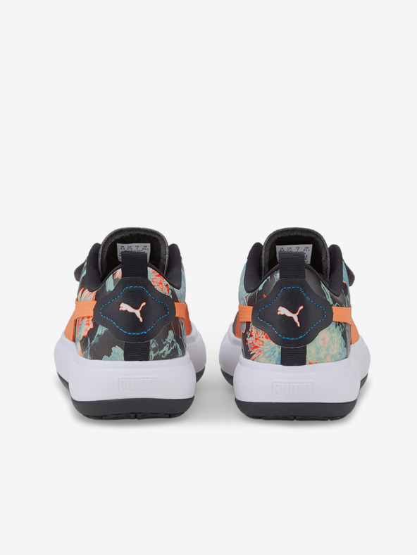 Puma Černé dámké kožené tenisky Puma Mayu