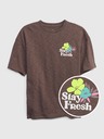 GAP Dětské tričko s potiskem Stay Fresh GAP