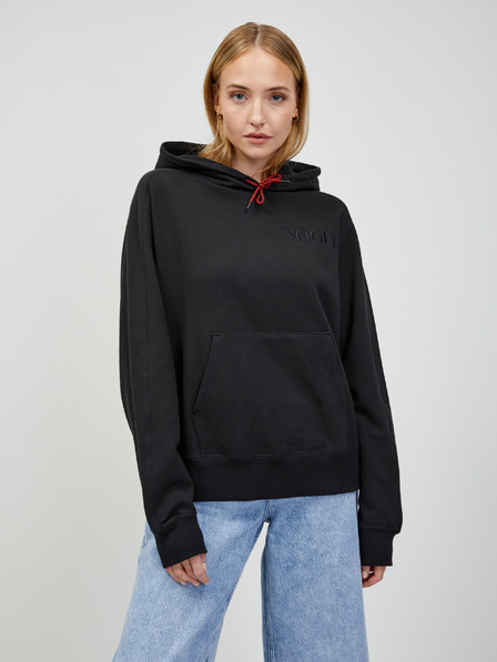 Puma Černá dámská mikina s kapucí PUMA x VOGUE