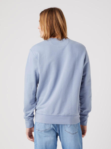 Wrangler Světle modrá pánská mikina Wrangler