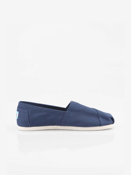 TOMS Tmavě modré dámské espadrilky TOMS Canvas Classic