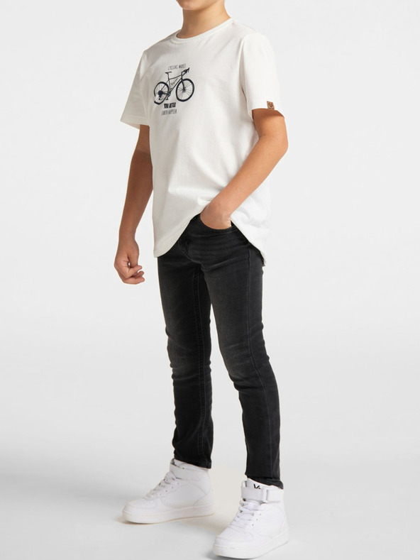 Ragwear Bílé klučičí tričko Ragwear Cyco