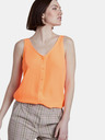 Tom Tailor Denim Oranžový dámský top Tom Tailor Denim