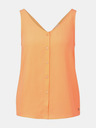 Tom Tailor Denim Oranžový dámský top Tom Tailor Denim
