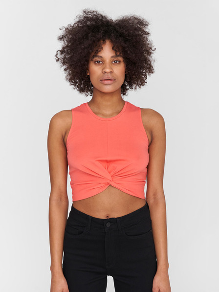 Noisy May Korálový crop top Noisy May Twiggi